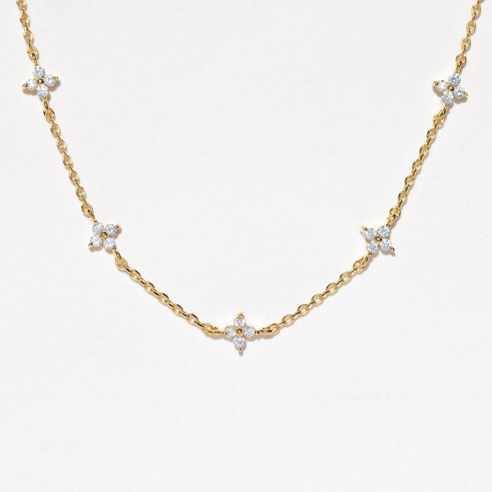 Simple Zircon Light Luxury Elegance And High Sense Necklace